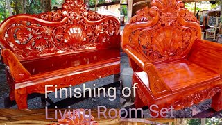 Wood Carving Finish Sala Set [upl. by Little529]