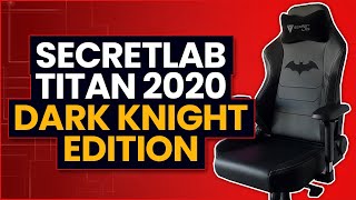 SECRETLAB TITAN 2020 Dark Knight Edition  Unboxing amp Build [upl. by Shelli419]