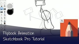 Creating Flipbook Animation in Sketchbook [upl. by Aener]