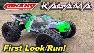 Team Corally Kagama First Look and Run Bash  Best 18 Truggy Monster Truck [upl. by Haag]