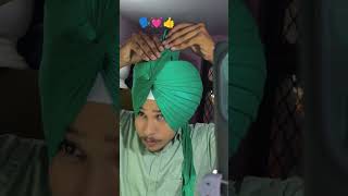 Sikh Turban 👍 turban pagg semipatialashahipagg simplepatialashahipagg patialasahipagg [upl. by Nyrb]