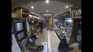 Tiffin Allegro Bus 45LP Build Time Lapse  Complete Full Build [upl. by Kenlay429]