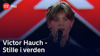 Victor Hauch synger ’Stille i verden’  Kim Larsen 6 Chair Challenge  X Factor 2024  TV 2 [upl. by Fallon598]