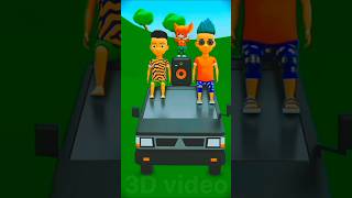 Funny video cartoon kachra wala chorshorts viralvideo [upl. by Ydnagrub]