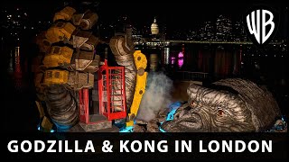 Godzilla x Kong The New Empire  London Titan Takeover  Warner Bros UK amp Ireland [upl. by Jamie748]