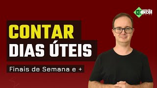 Como Contar DIAS ÚTEIS no EXCEL  Feriados e Finais de Semana [upl. by Asillam]