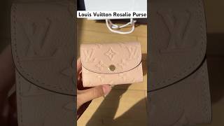 Louis Vuitton Rosalie Cioin Purse in Chamallow Monogram Empreinte Leather bag louisvuitton lv [upl. by Nnairam352]