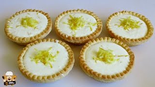 3 INGREDIENT LEMON TARTS [upl. by Winthrop]