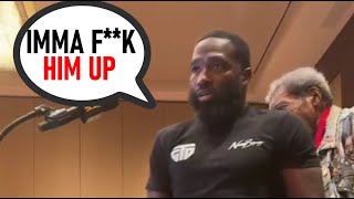 Adrien Broner GOES CRAZY on Blair Cobbs 😱 EPIC funny [upl. by Geneva]