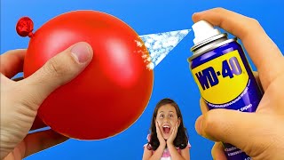 11 awesome tricks with WD 40 11 Uses Of WD 40 everyone should know 5MinuteCraftsDIY [upl. by Imray]