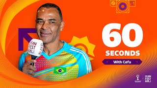 60 seconds with Cafu at the FIFA Fan Festival™ [upl. by Carnes]