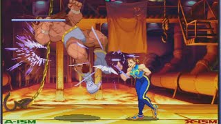 Street Fighter 30th Anniversary Collection Street Fighter Alpha 3 ChunLi Gameplay [upl. by Curran]