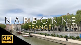 Narbonne France 4k Tour Video [upl. by Roarke855]