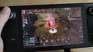 Steam Deck Gameplay  Wrath of the Lich King  World of Warcraft 335  WoW Mania [upl. by Ahsened]