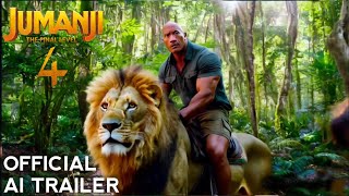 Jumanji 4 The Final Level  2025   TRAILER  Dawanyne Johnson  AI Generated [upl. by Yennek]