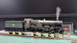 hornby Castle with synchronised smoke and sound [upl. by Gazzo]