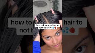 the truth about greasy hair 😱  hair growth tips youtubeshort hair hairgrowth [upl. by Harve12]