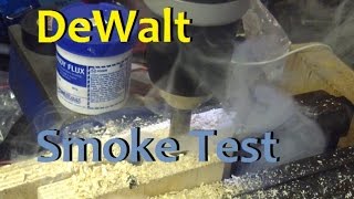 BOLTR DeWalt Hammer Drill Test tune and Electrical [upl. by Hutt426]