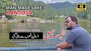 Banjosa Lake  Where Nature and Adventure Meet in Azad Kashmir  Complete Tour Guide [upl. by Joachima]