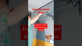 Jemuran tempel dinding lipat tarik allagan jemurandinding jemurantempeldinding [upl. by Kappel23]