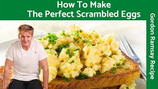 Gordon Ramsay Scrambled Eggs Recipe Fluffy Breakfast Delight [upl. by Ellennoj60]