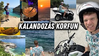 1 HÉT A PARADICSOMBAN  KALANDOZÁS KORFU SZIGETÉN 🏝️ [upl. by Ennairrac202]