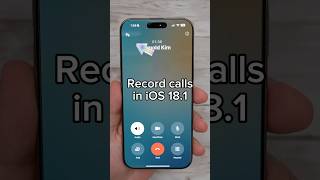 Record amp Transcribe Phone Calls with Apple Intelligence [upl. by Tudor515]