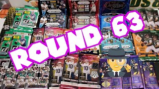 Random Football Card Hobby Pack Opening Round 63 [upl. by Hardner550]