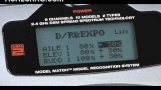 HorizonRCcom HowTo First Time Blade 400 Pilots  Try our DX6i Setup [upl. by Jami865]