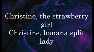 Siouxsie and the Banshees  Christine lyrics [upl. by Ilac]