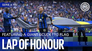 LAP OF HONOUR ⭐⭐ INTER 20 TORINO ⚫🔵 [upl. by Paley]