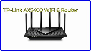 REVIEW 2024 TPLink AX5400 WiFi 6 Router ESSENTIAL details [upl. by Lemmie]