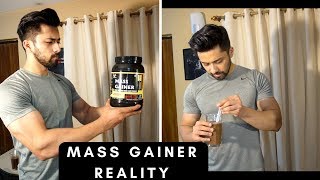 MUSCLE MASS GAINER  PRODUCT REVIEW [upl. by Neelcaj]