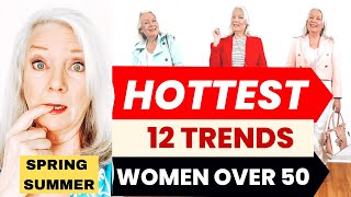 12 Best Wearable Spring Fashion Trends 2024 Women Over 50 amp 60 [upl. by Bellda35]