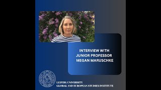 Interview with new GESI junior professor Dr Megan Maruschke [upl. by Nomyar]