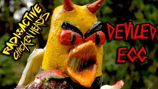 DEVILED EGG El Pollo Diablo 😈 Radioactive Chicken Heads music video [upl. by Neile704]