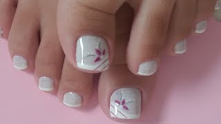 UNHAS DECORADAS PARA OS PÉS [upl. by Latty]