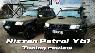 Nissan Patrol y61 Offroad tuning review Обзор на тюнинг Нисан Патрол y61 [upl. by Yessac]