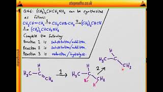 IMAT 2013 Q46 Chem  Organic synthesis [upl. by Atiken132]