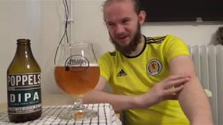 Beer Review 1708 Poppels Bryggeri  DIPA Sweden Beer CraftBeer [upl. by Sylas]