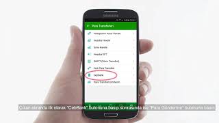 Garanti Bankası CepBank ile para Transferi Nasıl Yapılır [upl. by Nylorahs]