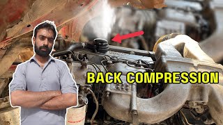 How to diagnose Diesel Engine Back Compression  Engine blow by [upl. by Maroney]