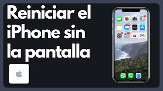 Cómo reiniciar el iPhone sin tocar la pantalla  Guía Completa [upl. by Leciram]