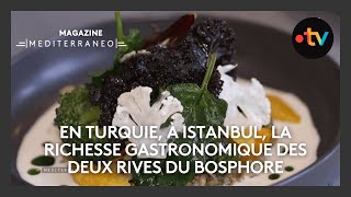 MEDITERRANEO – En Turquie à Istanbul la richesse gastronomique des deux rives du Bosphore [upl. by Lippold]