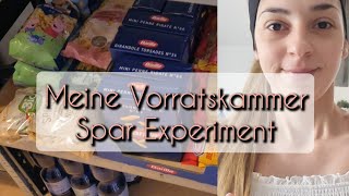 Vlog  Haushalt  Spar Experiment  VorratskammerAbstellkammer [upl. by Jo-Anne]