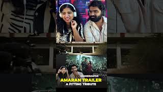 Amaran Trailer Reaction  Sivakarthikeyan Sai Pallavi  Amazing Background Score [upl. by Lednek]