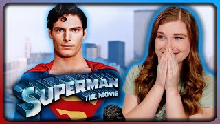 Crushing HARD on SUPERMAN 1978  First Time Reaction [upl. by Naired]