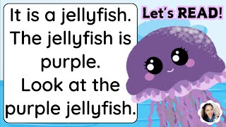 Lets Read Simple Sentences  Kindergarten  Set 2  Read with Teacher Sami [upl. by Donnenfeld]