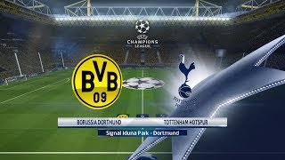 Borussia Dortmund vs Tottenham Hotspur ᴴᴰ 21112017  UEFA Champions League 201718  PES 2017 [upl. by Fleta]