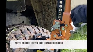 High Lift Jack  How to use with a wheel lift [upl. by Gerkman]